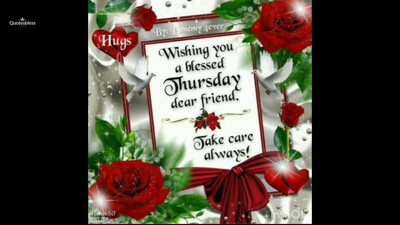 100+ Happy Thursday Blessings, Greetings and Prayers for a Peaceful Day Ahead