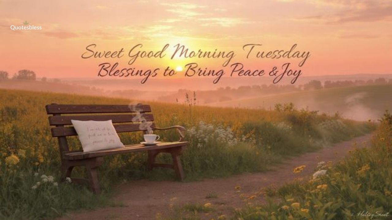 175+ Sweet Good Morning Tuesday Blessings to Bring Peace & Joy