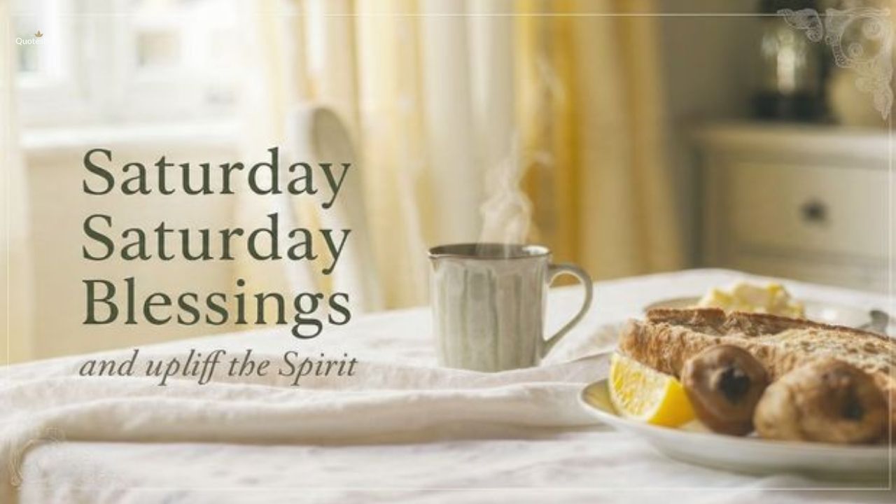 225+ Elegant Saturday Blessings to Brighten Your Weekend Instantly