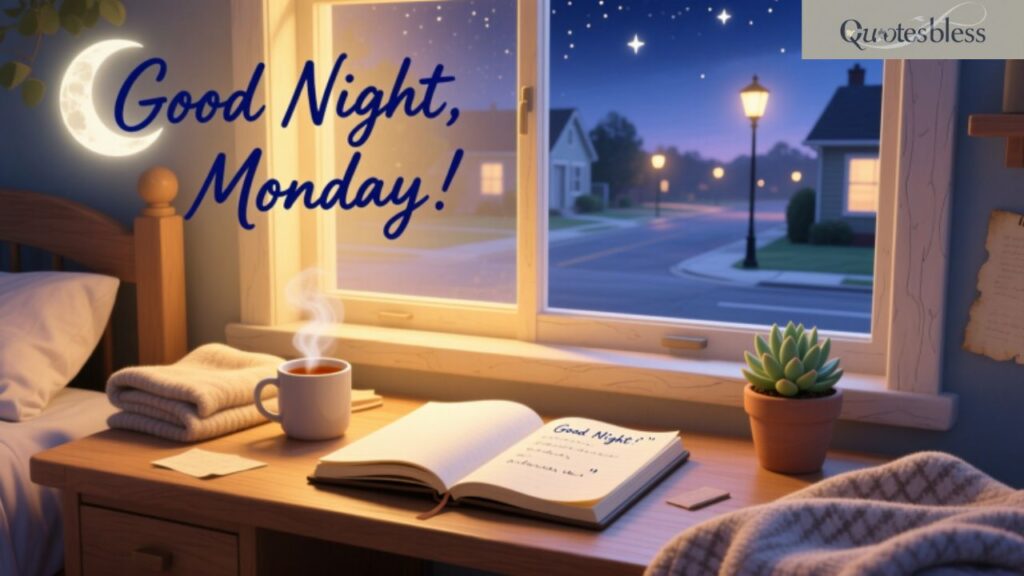 Positive Good Night Monday Quotes
